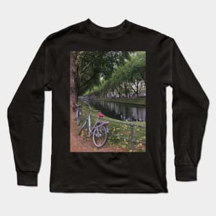 Bicycles in Dusseldorf Long Sleeve T-Shirt